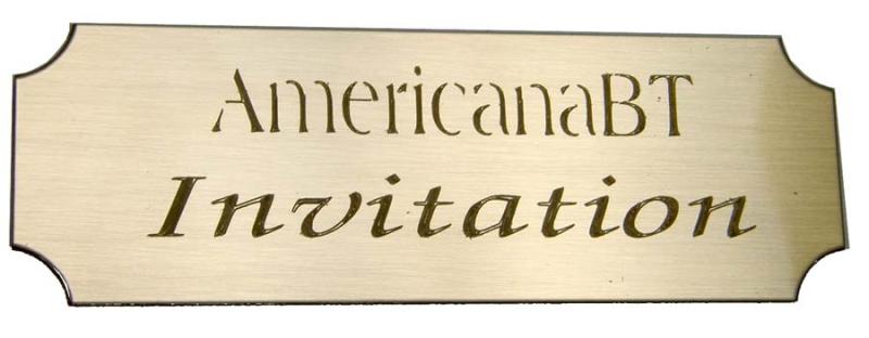 Engraved brass plates now available